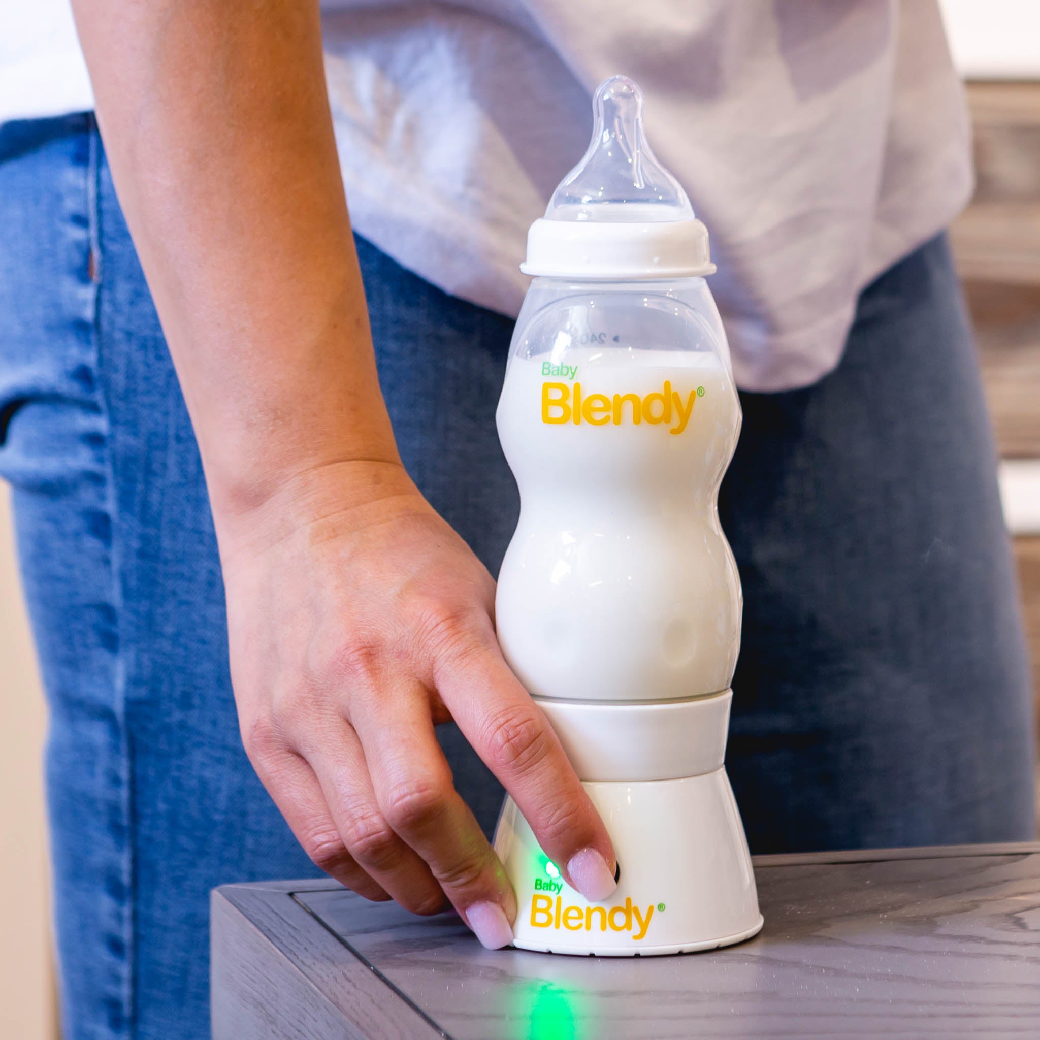 Baby Blendy - The Best Baby Bottle Blender, Anti-Colic Bottle Maker